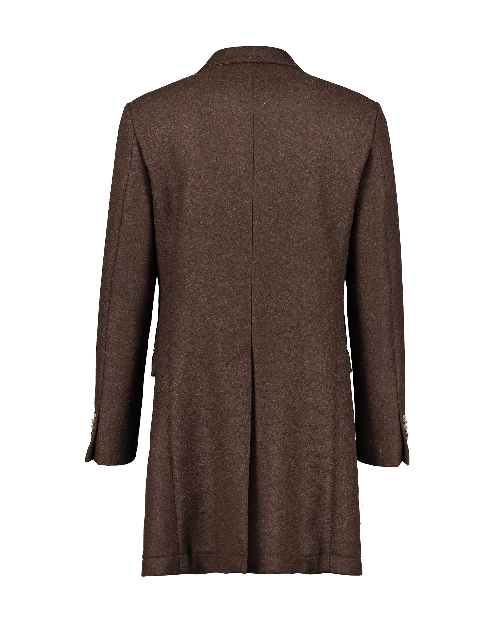 Troy Brown Double-Breasted Coat - Image 7